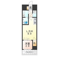 城北公園通駅 徒歩10分 5階の物件間取画像